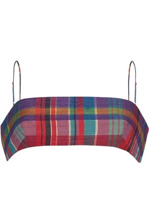 ADAM LIPPES Top tipo bandeau Tussah