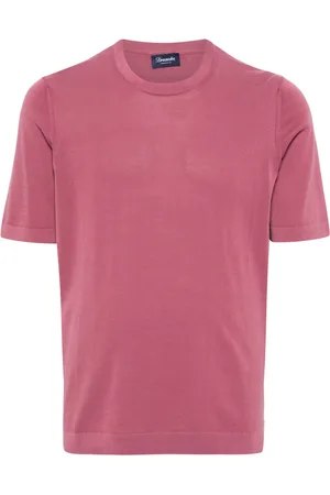DRUMOHR Playera de tejido fino de canalé
