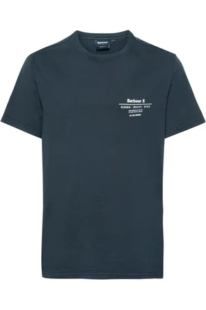 Barbour Playera con logo estampado