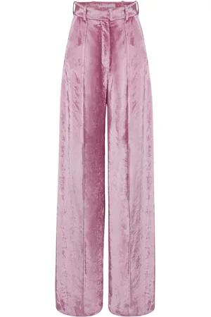 Nina Ricci Pantalones palazzo de terciopelo