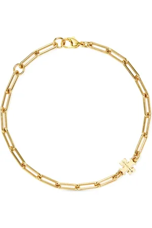 Tory Burch Pulsera Good Luck en oro de 18kt