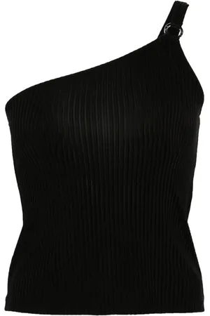 Filippa K Top de canalé con hombro descubierto