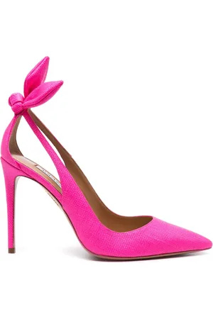 Aquazzura Zapatillas con puntera en punta y tacón de 105mm