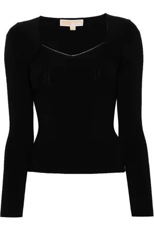 Michael Kors Top con escote en forma de corazón