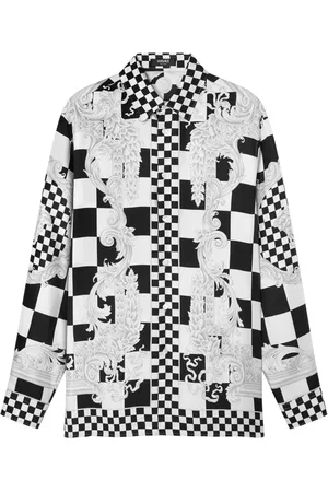 VERSACE Camisa Medusa Contrasto