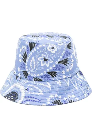 Etro Gorro de pescador con estampado de cachemira