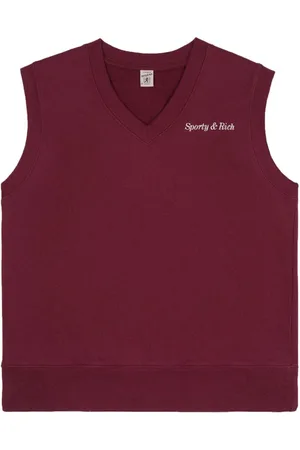 Sporty & Rich Camiseta con logo bordado