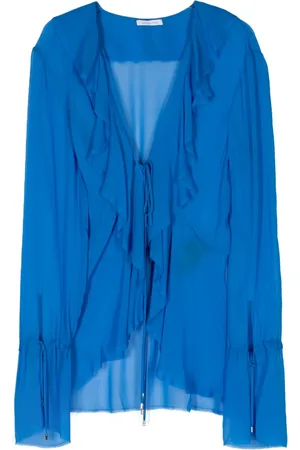 Patrizia Pepe Blusa con ribete de volantes