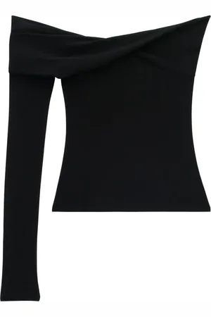 Courrèges Top con diseño retorcido
