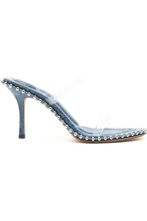 Alexander Wang Mules de mezclilla Nova con tacón de 100mm
