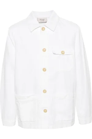TELA Sobrecamisa de lona con botones