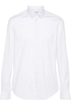 Calvin Klein Camisa con estampado geométrico