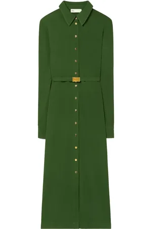 Tory Burch Vestido camisero con cinturón