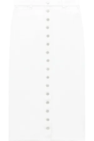 Courrèges Falda midi Multiflex