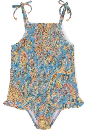Etro Traje de baño con estampado de cachemira