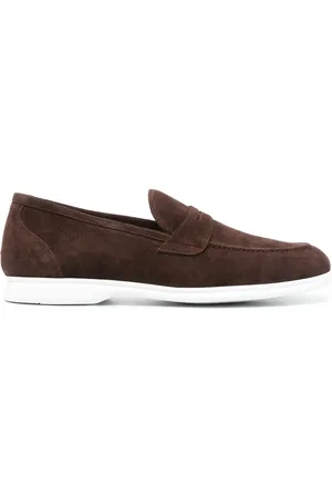 Kiton Mocasines penny de gamuza