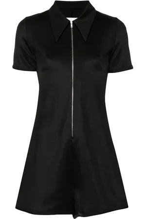 Jil Sander Jumpsuit oversize con cuello de pico