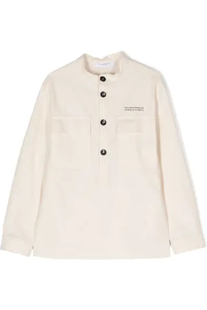 Paolo Pecora Camisa con logo estampado