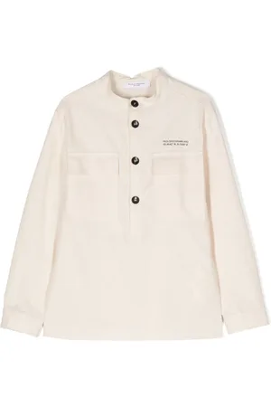 Paolo Pecora Camisa con logo estampado