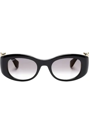 Cartier Lentes de sol Panthère C con armazón rectangular