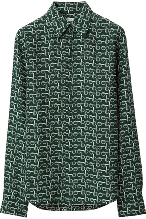 Burberry Camisa de seda B