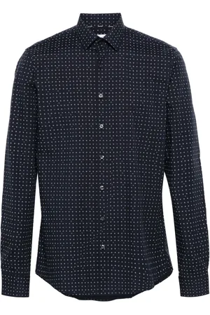 Calvin Klein Camisa con estampado geométrico