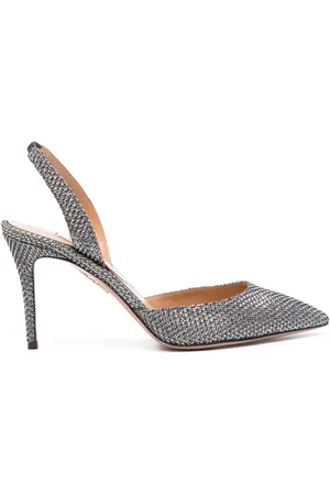 Aquazzura Zapatillas So Nude Zapatilla con tacón de 85mm