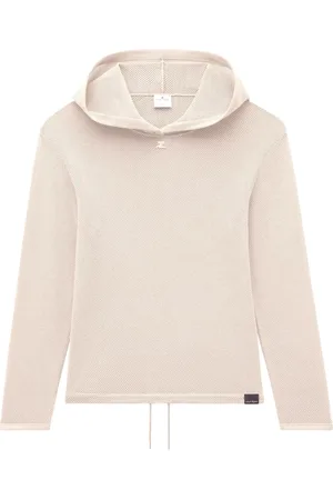 Courrèges Suéter de malla con parche del logo