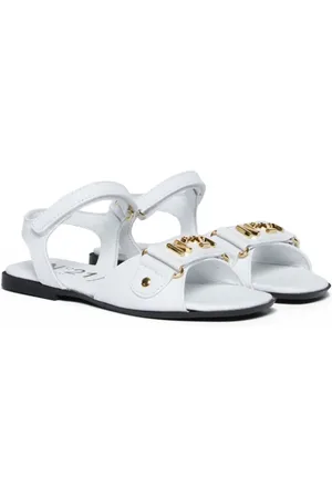 Nº21 Sandalias con placa del logo