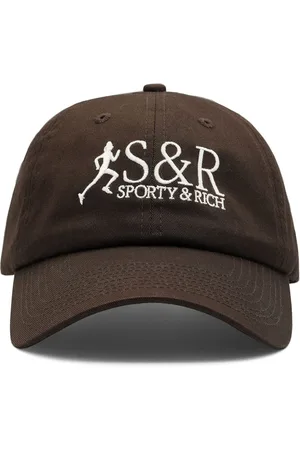 Sporty & Rich Gorra con logo bordado