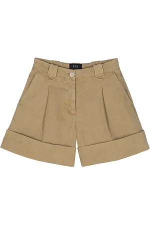 FAY Shorts con dobladillo vuelto