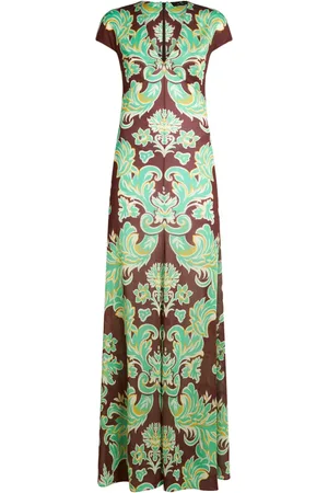 Etro Vestido con estampado gráfico