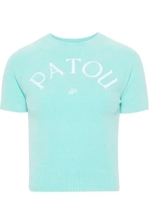 Patou Top con logo en jacquard
