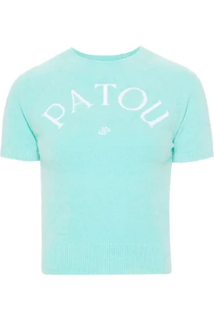 Patou Top con logo en jacquard