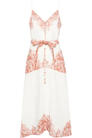 Twin-Set Vestido midi con estampado floral