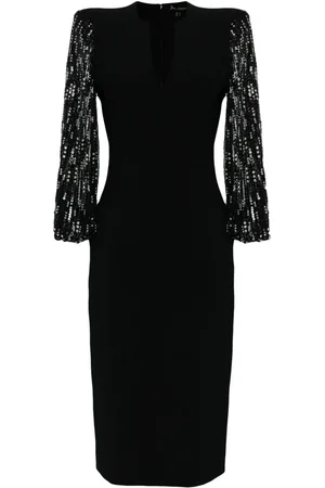Jenny Packham Vestido midi The Swan