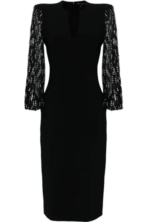 Jenny Packham Vestido midi The Swan