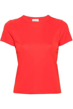 Khaite Playera con cuello redondo