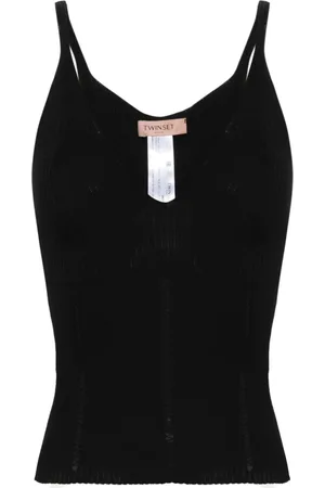Twin-Set Camiseta con cuello en V