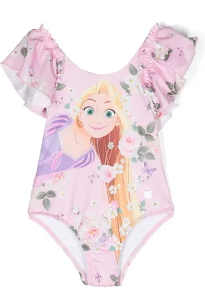 MONNALISA Traje de baño con estampado Rapunzel
