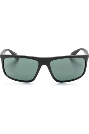 Emporio Armani Lentes de sol con armazón rectangular