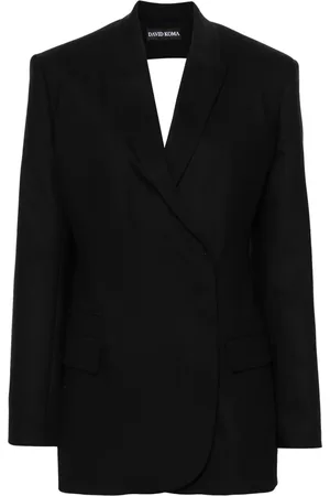 DAVID KOMA Blazer de vestir con aberturas