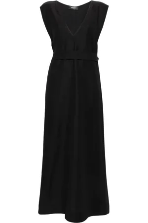 Fabiana Filippi Vestido midi con cinturón
