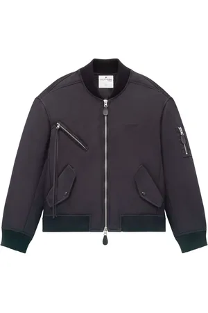 Courrèges Chamarra bomber con logo bordado