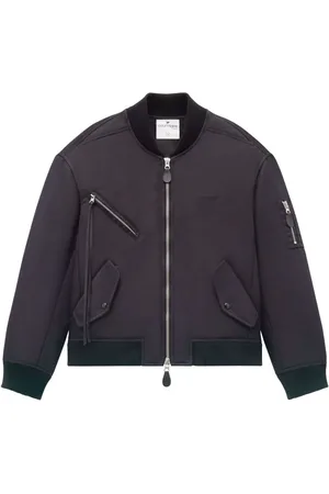 Courrèges Chamarra bomber con logo bordado