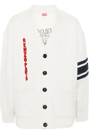Kenzo Cárdigan Drawn Varsity