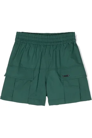 MONNALISA Shorts con pretina elástica y placa del logo