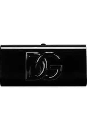 Dolce & Gabbana Bolsa de mano con aplique del logo DG