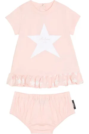 Balmain Vestido con estrellas estampadas