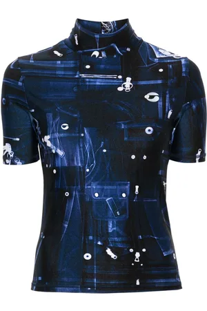 COPERNI Playera con estampado abstracto